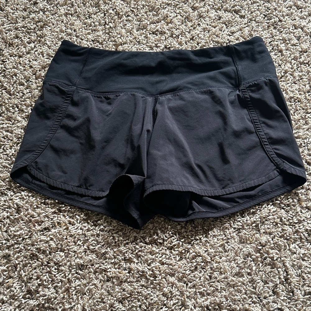 lululemon athletica Black Women's Athletic Shorts- size 2